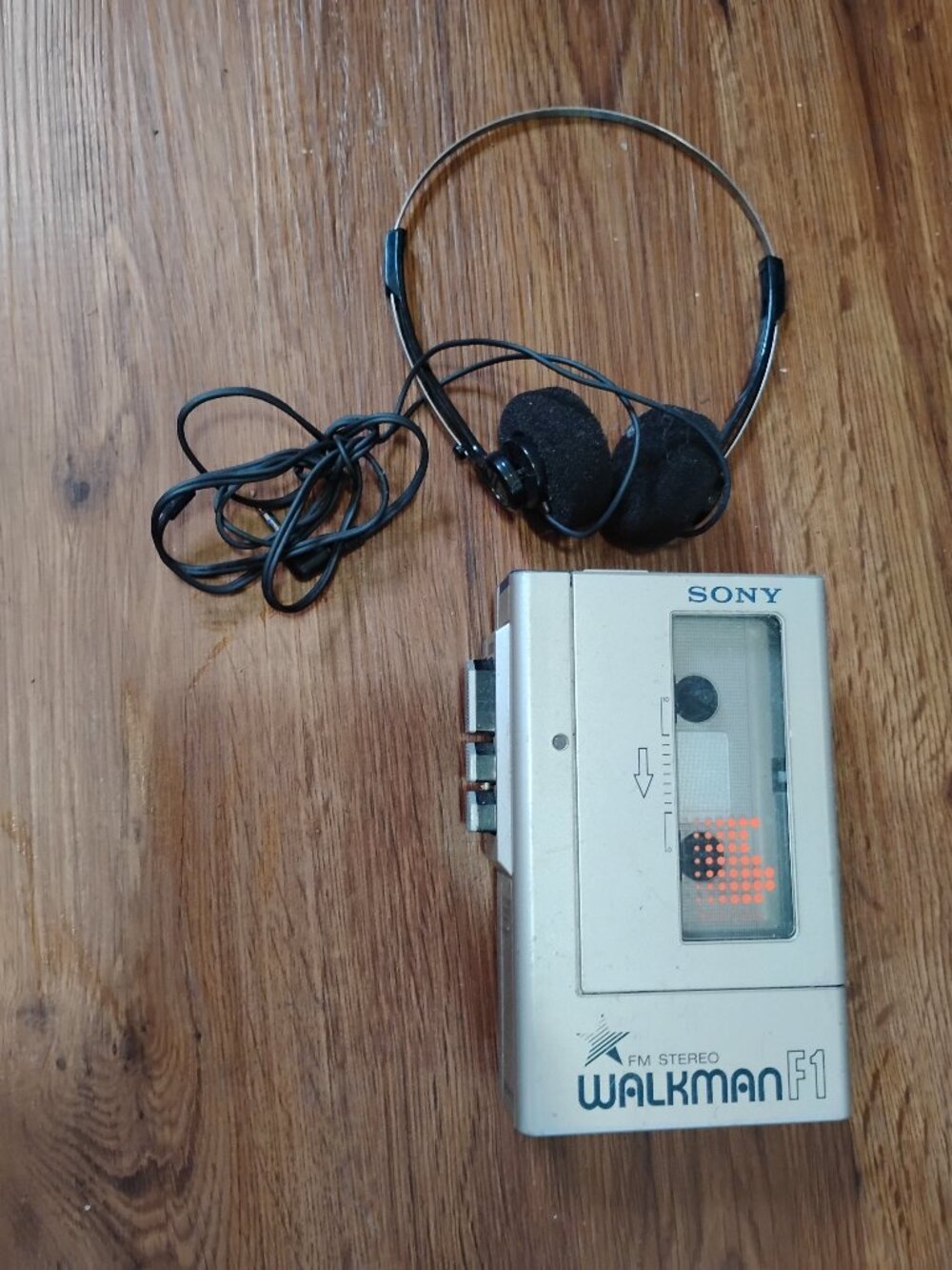 Vintage Sony Walkman WM-F1 Cassette Player Parts Only